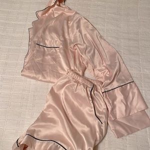 Silk Pink PJ Set Size M